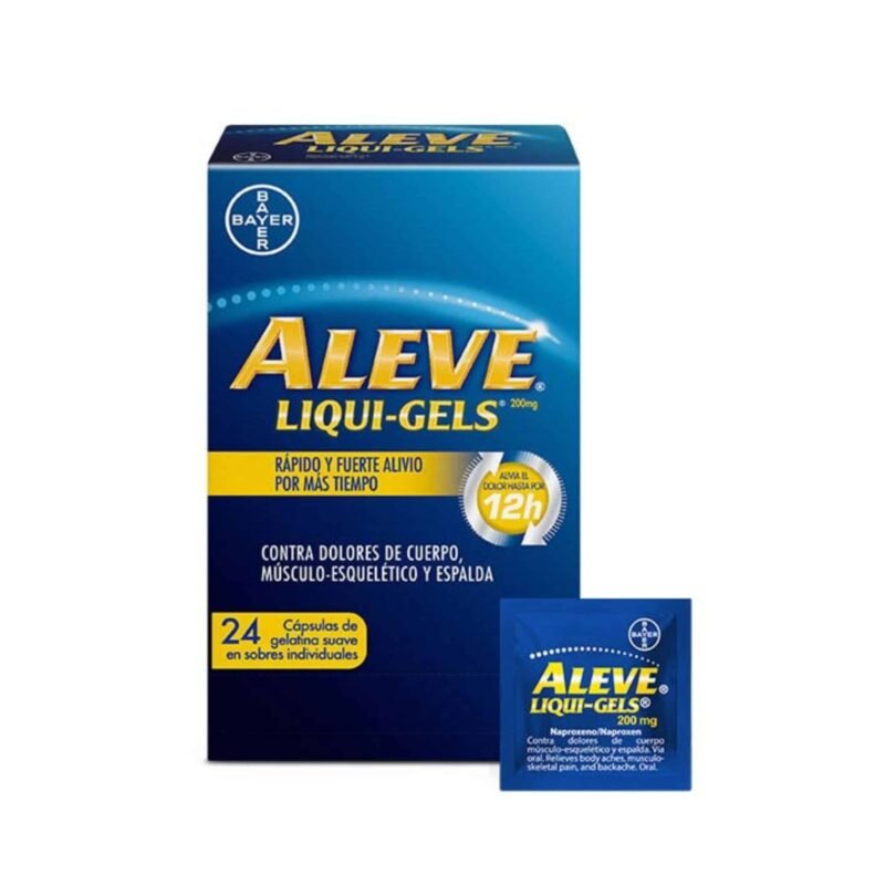 ALEVE LIQUI-GELS EXTRA FUERTE 24 Cápsulas