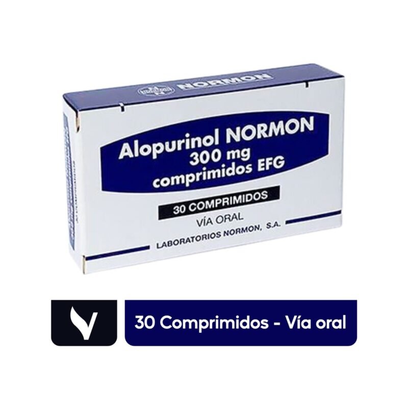 ALOPURINOL NORMON 300MG 30 Comprimidos - Image 2