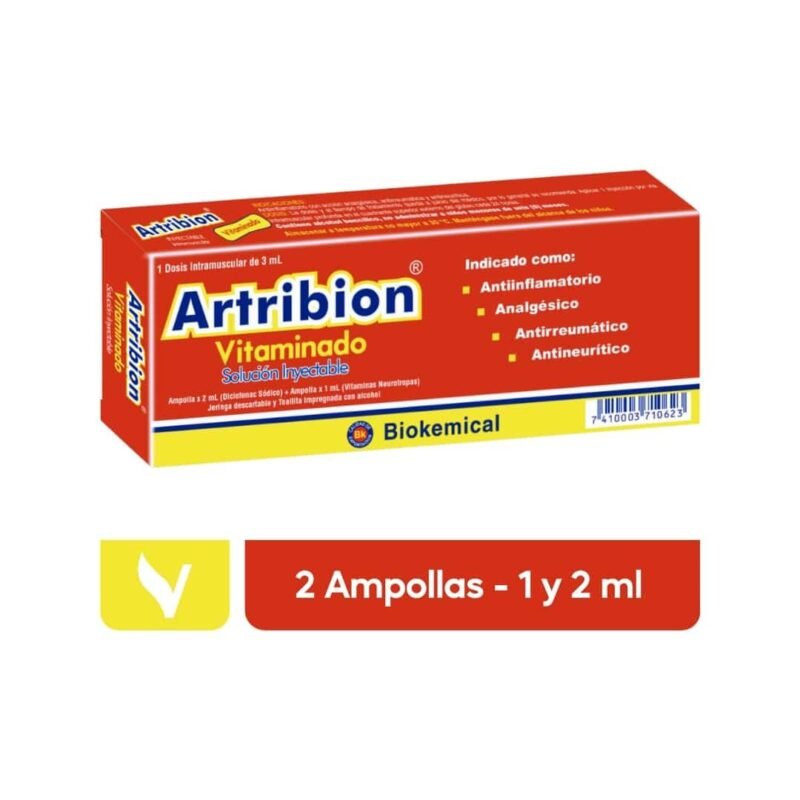 ARTRIBION VITAMINADO INYECCION TRIPACK - Image 2