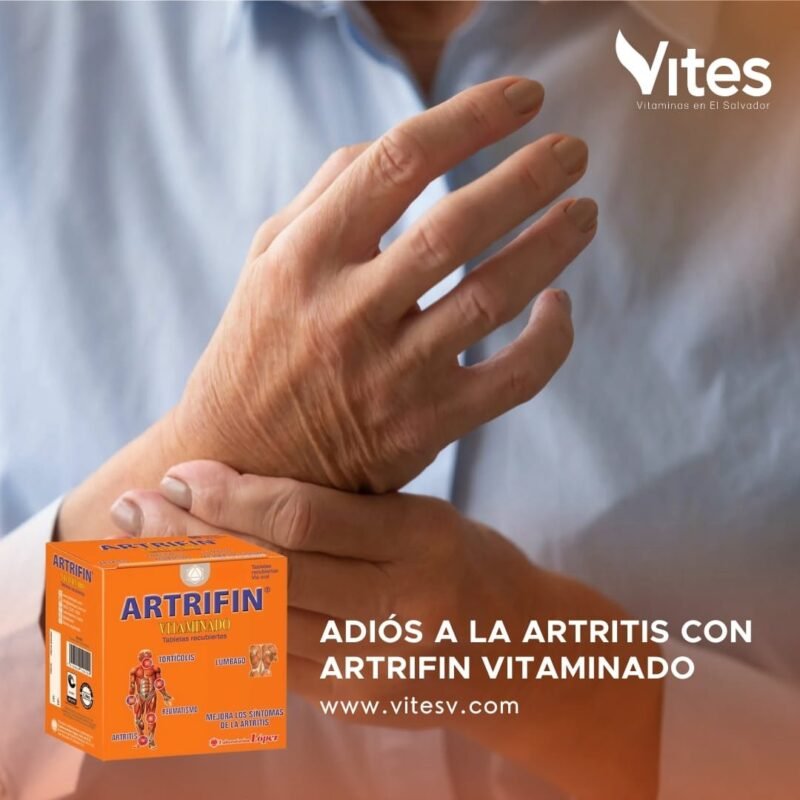 Fin a los dolores con ARTRIFIN VITAMINADO 80 Tabletas - Image 3