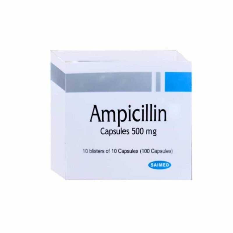 Sin infecciones con Ampicilina 500mg Saimed