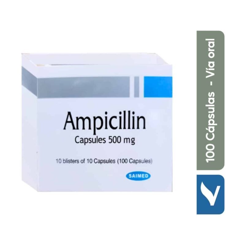 Sin infecciones con Ampicilina 500mg Saimed - Image 2