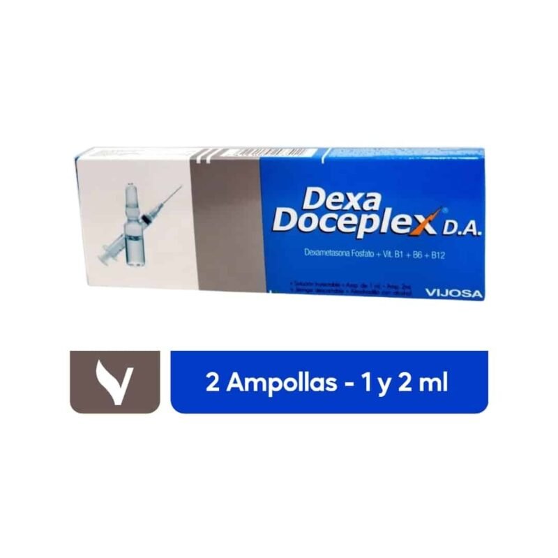 Desinflame con DEXA-DOCEPLEX INYECTABLE TRIPACK - Image 2