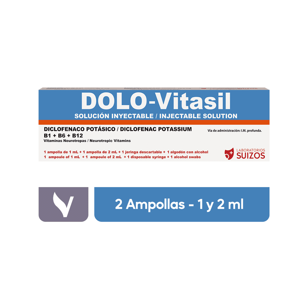 DOLO Vitasil Inyectable 3Pack - Imagen 2