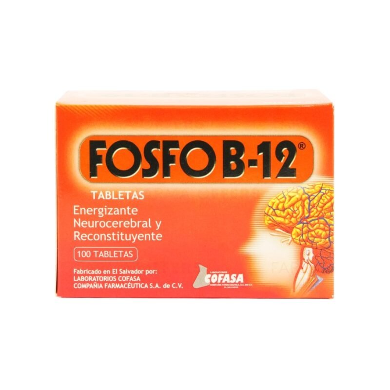 FOSFO B-12 100 Tabletas