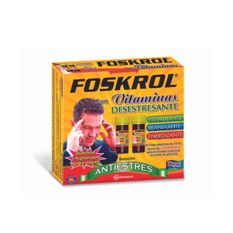 FOSKROL Con Vitaminas Desestresante