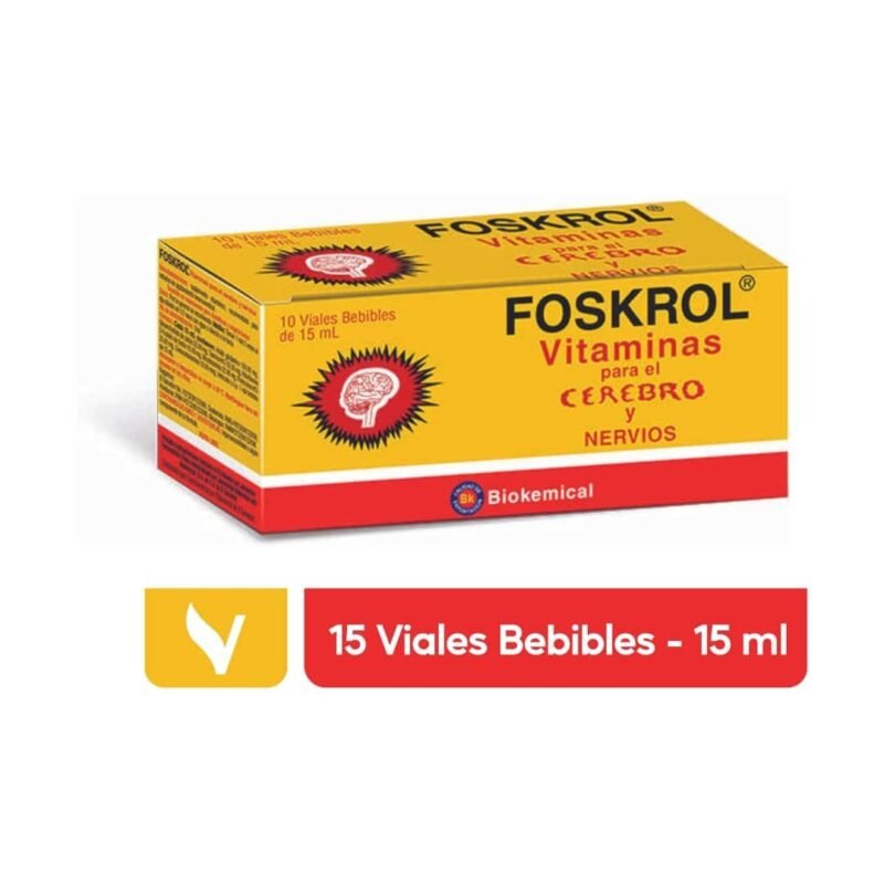 Activa el cerebro con FOSKROL VITAMINAS Para El Cerebro - Image 2