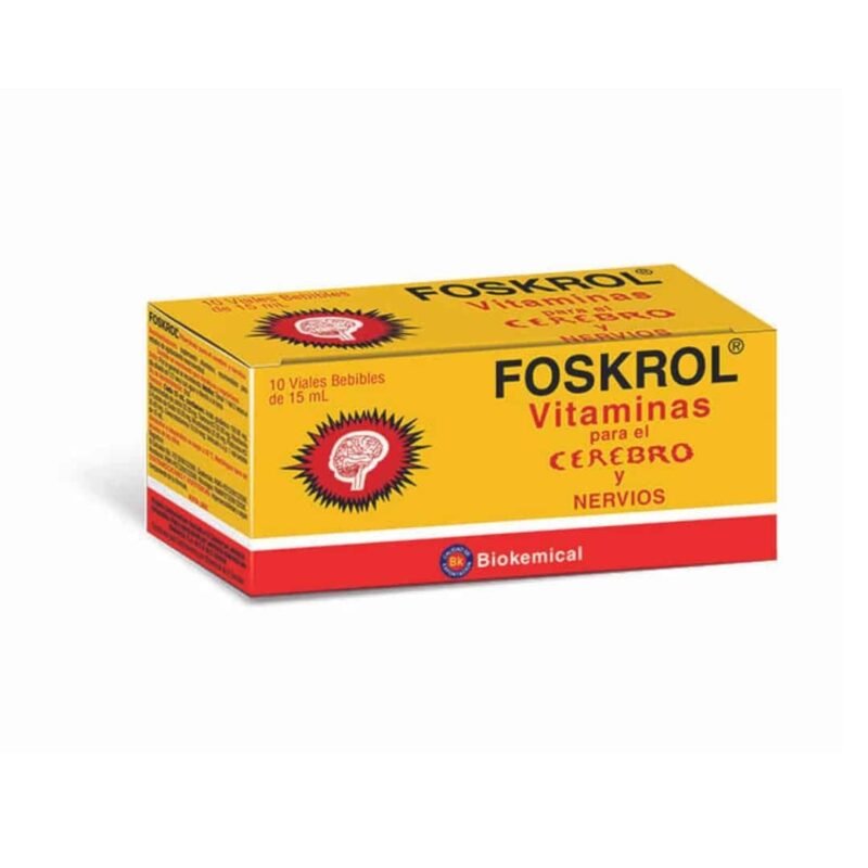 Activa el cerebro con FOSKROL VITAMINAS Para El Cerebro