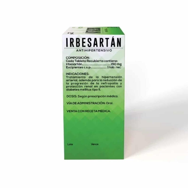 IRBESARTAN ECOMED 150mg 100 Tabletas - Image 3
