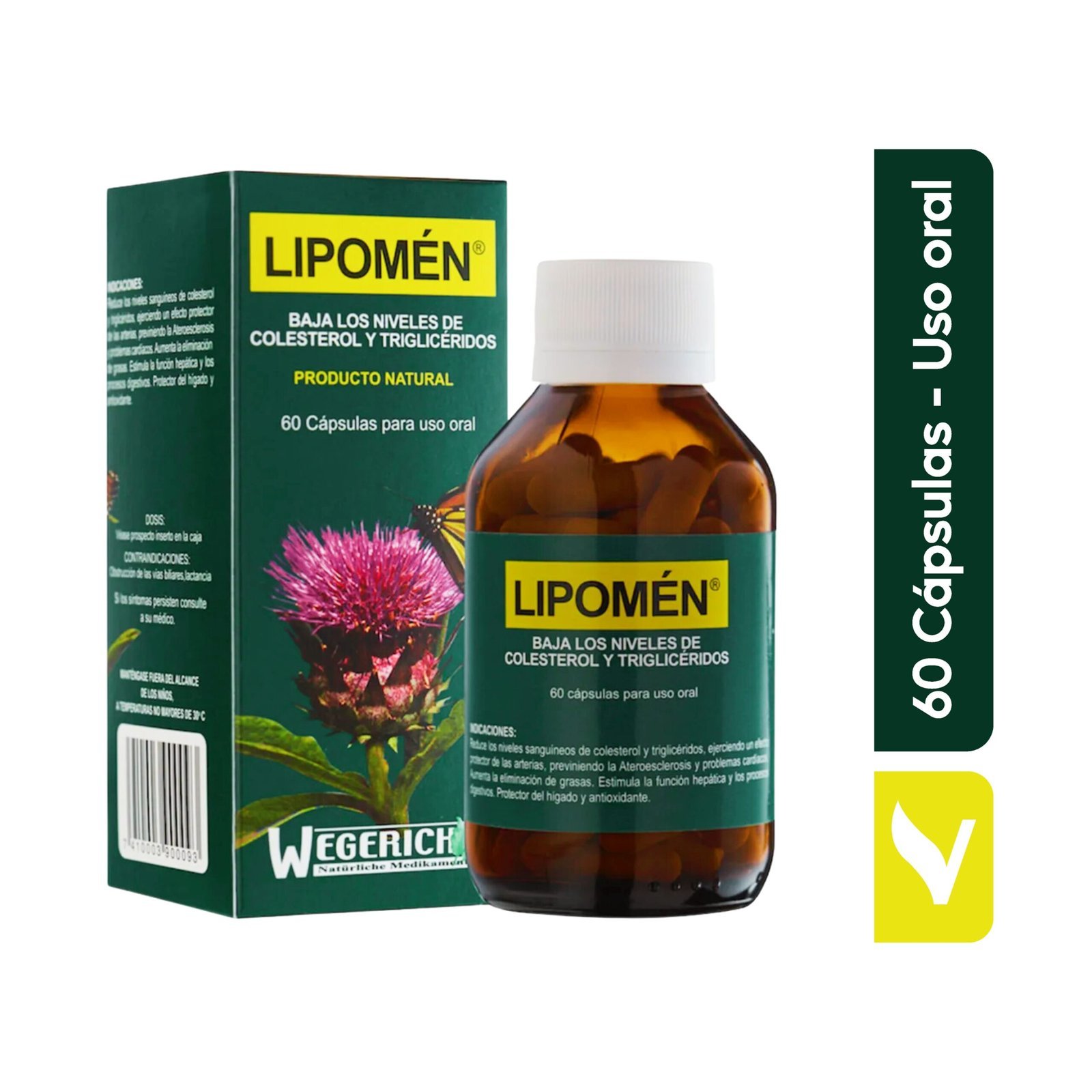 LIPOMEN 60 Cápsulas - Imagen 2