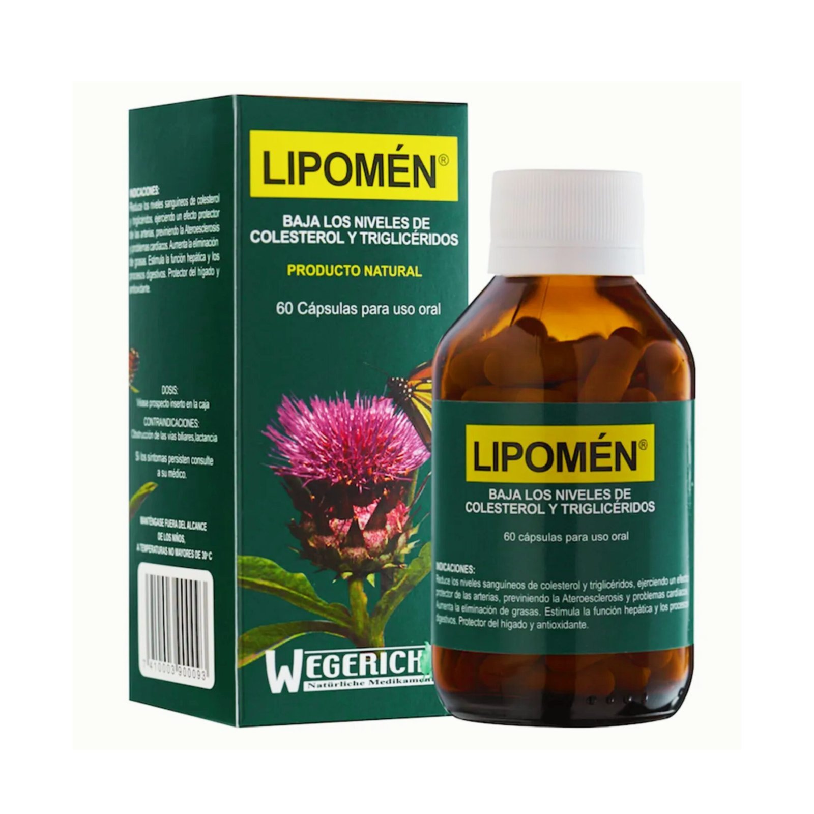 LIPOMEN 60 Cápsulas