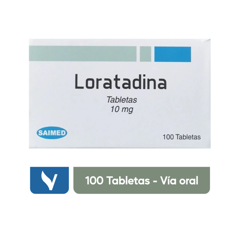 Loratadina de Saimed x 100 tabletas - Image 2