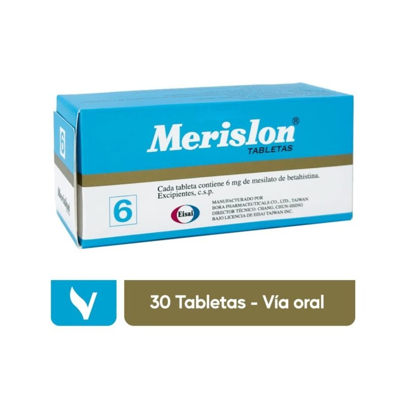 MERISLON 30 Tabletas - Imagen 2
