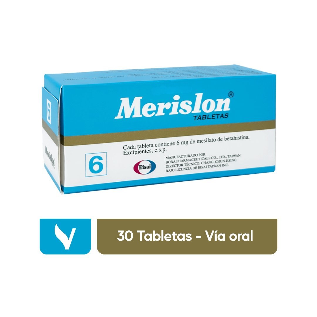 MERISLON 30 Tabletas - Imagen 2