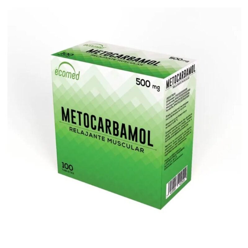 METOCARBAMOL FORTE ECOMED 100 Tabletas