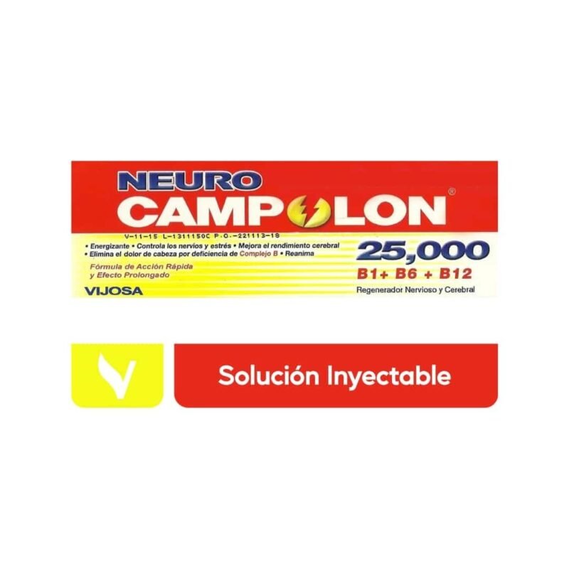 Carga energia con NEURO CAMPOLON INYECCION TRIPACK - Image 2