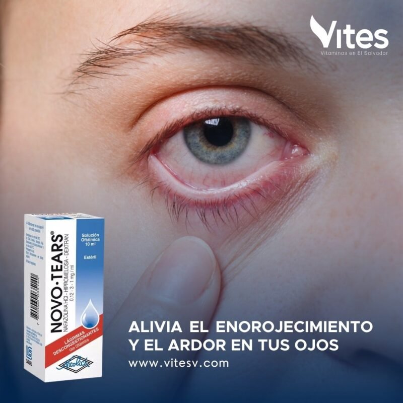 NOVO TEARS Gotas para los ojos - Image 3