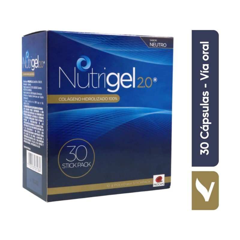 NUTRIGEL 2.0 SABOR NEUTRO 30 Sobres - Image 2