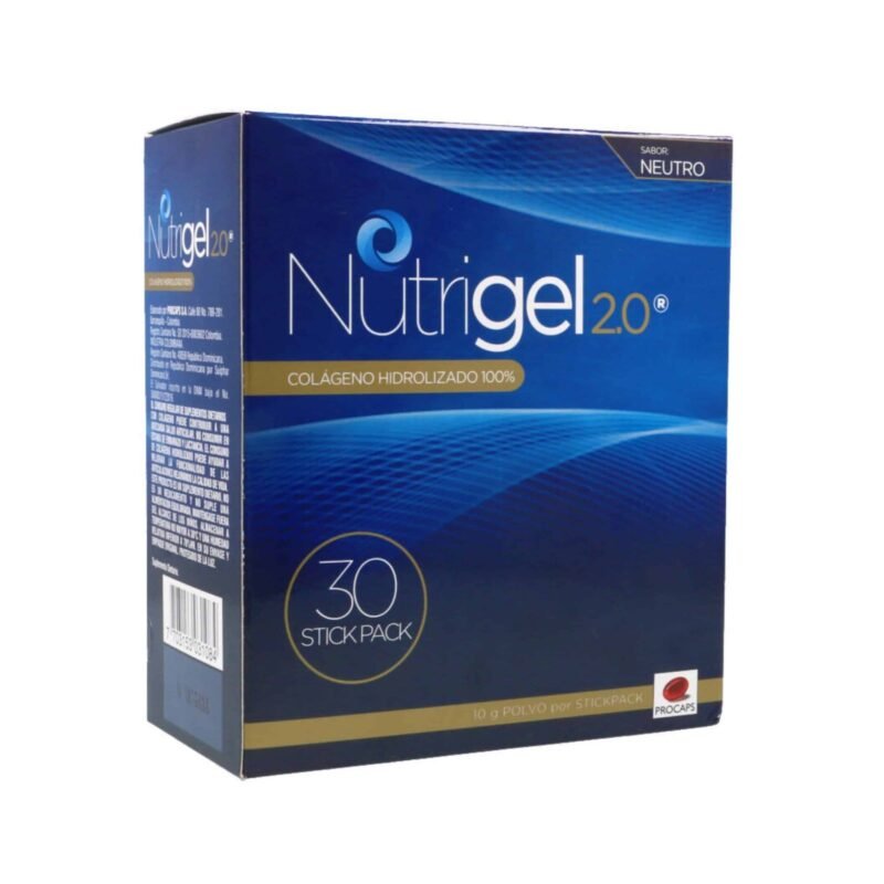 NUTRIGEL 2.0 SABOR NEUTRO 30 Sobres