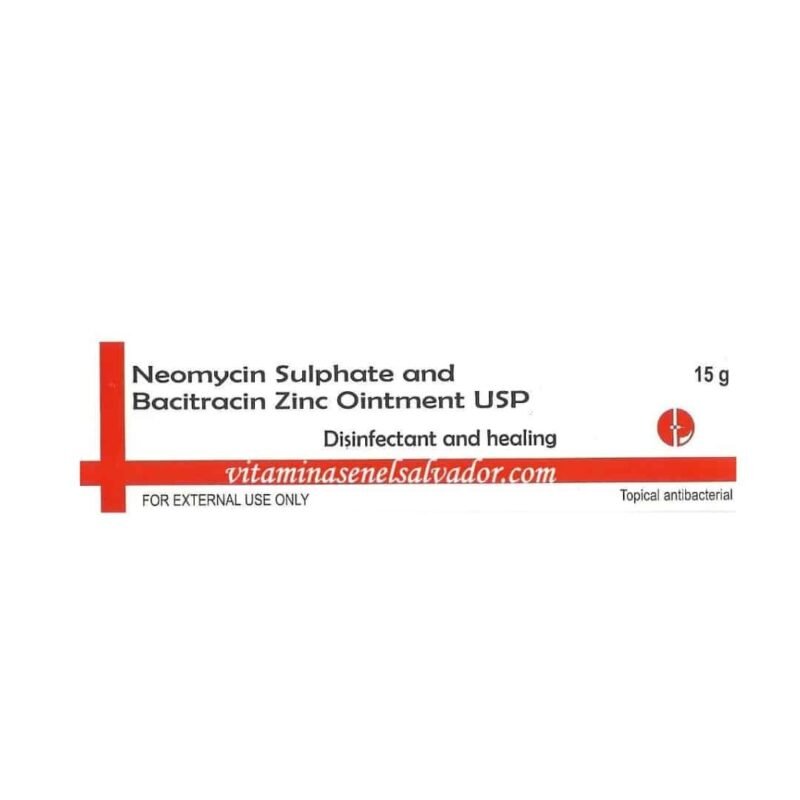 Neomicina Sulfato y Bacitracina Zinc Ungüento USP Duo Pack