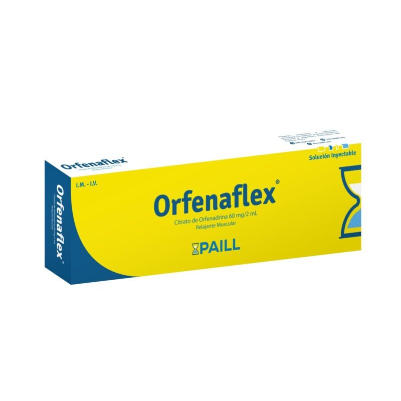 ORFENAFLEX 60MG INYECTABLE 3 PACK