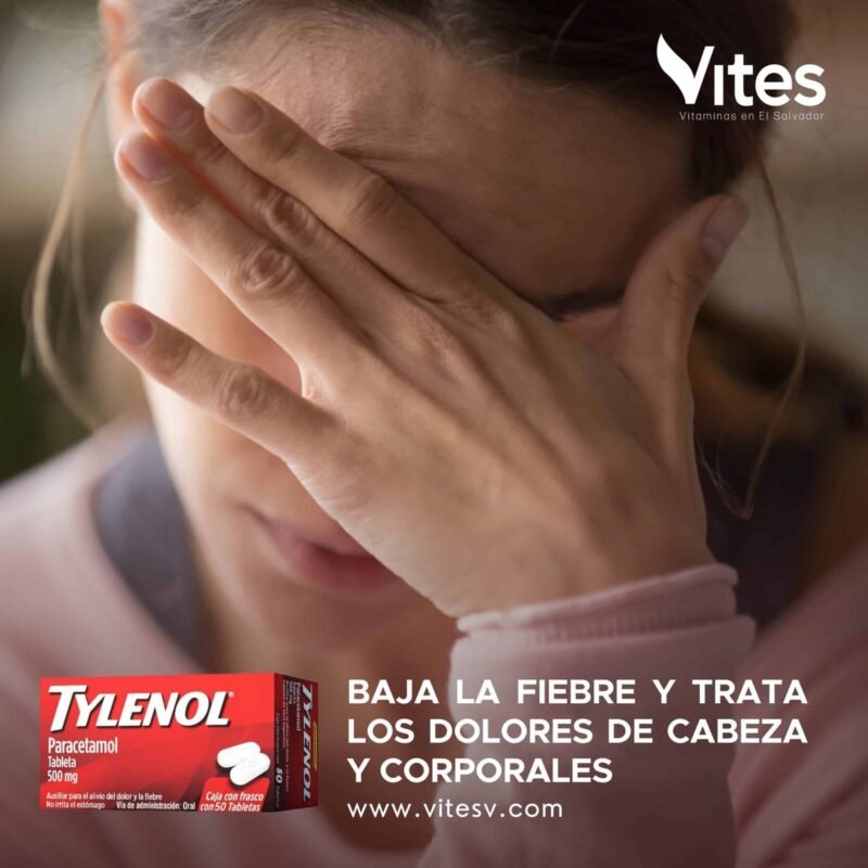 TYLENOL EXTRA FUERTE 50 Tabletas - Image 3