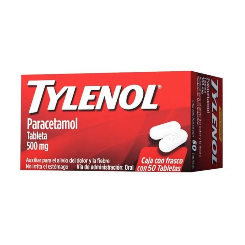 TYLENOL EXTRA FUERTE 50 Tabletas