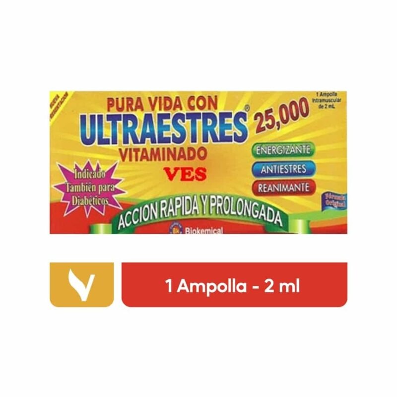 Pura vida con ULTRAESTRES VITAMINADO 25,000 TRIPACK - Image 2