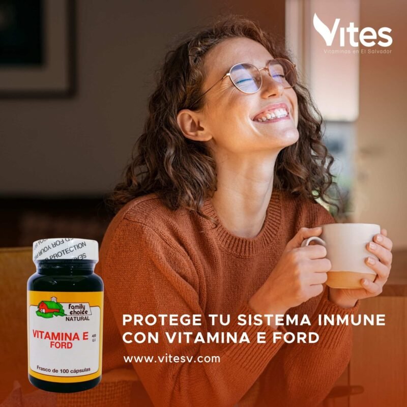 VITAMINA E FORD 400UI 100 Cápsulas - Image 3