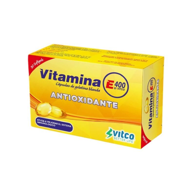 VITAMINA E Antioxidante 30 Softgels - Image 2