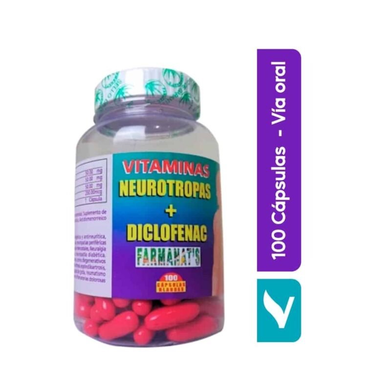 Sin dolor con VITAMINAS NEUROTROPAS+DICLOFENAC BOTE - Image 2