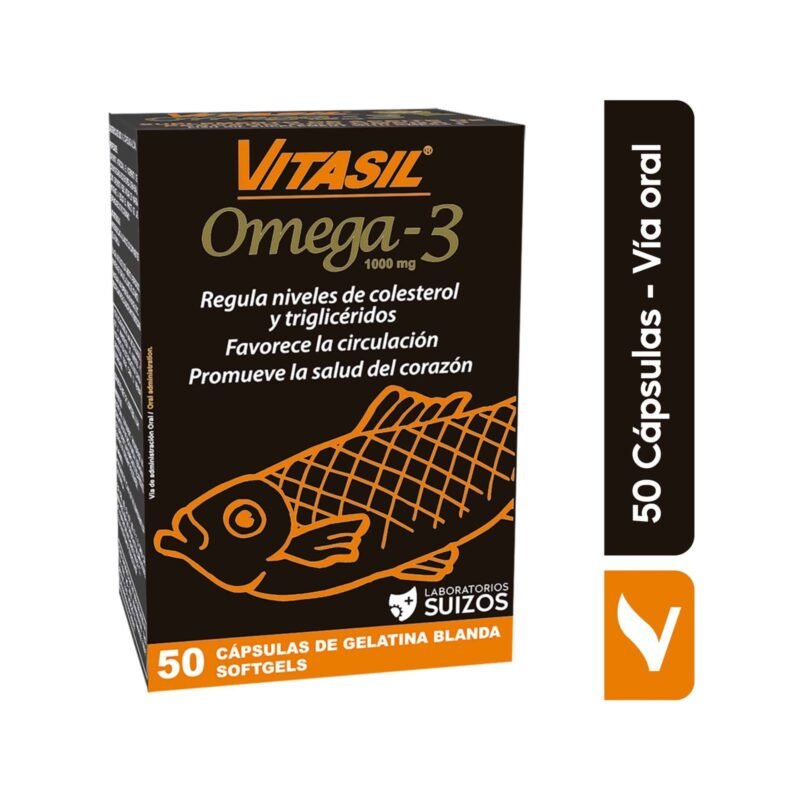 VITASIL OMEGA-3 50 Cápsulas de gelatina blanda - Image 3