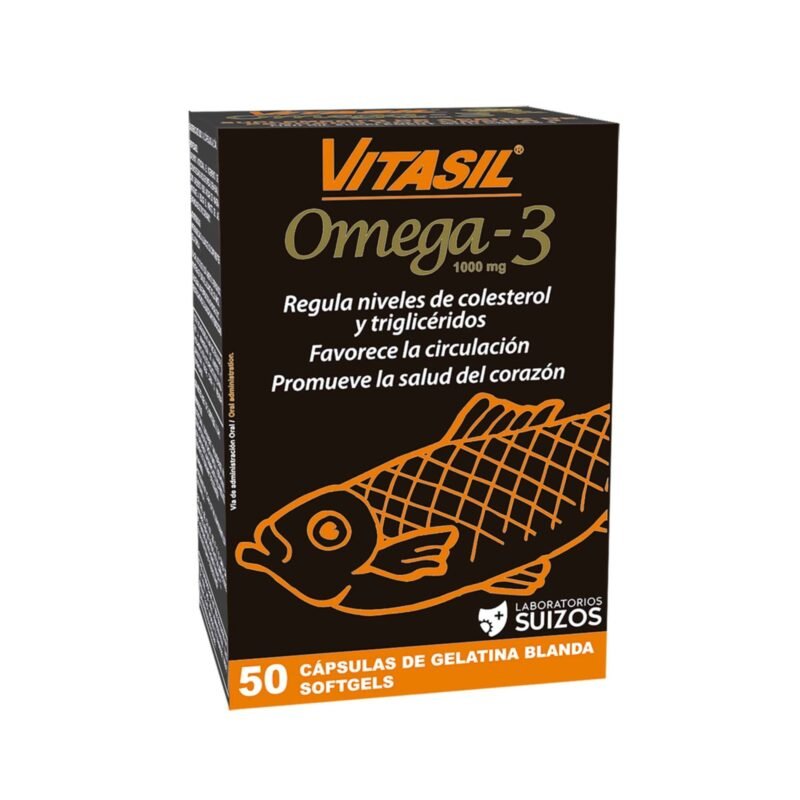 VITASIL OMEGA-3 50 Cápsulas de gelatina blanda