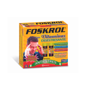 FOSKROL DESESTRESANTE SOLUCIÓN ORAL - 10 VIALES BEBIBLES DE 15ML