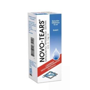 NOVOTEARS Solución Oftálmica 0.012 g - Gotas para los Ojos